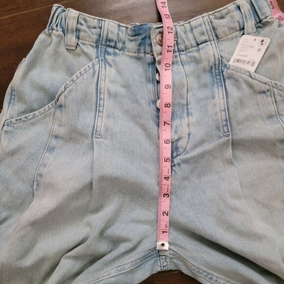 Free People La Vida Pull On Jeans Womens S Low Rise Slouchy Y2K Boho Relaxed 90s - Picture 8 of 9